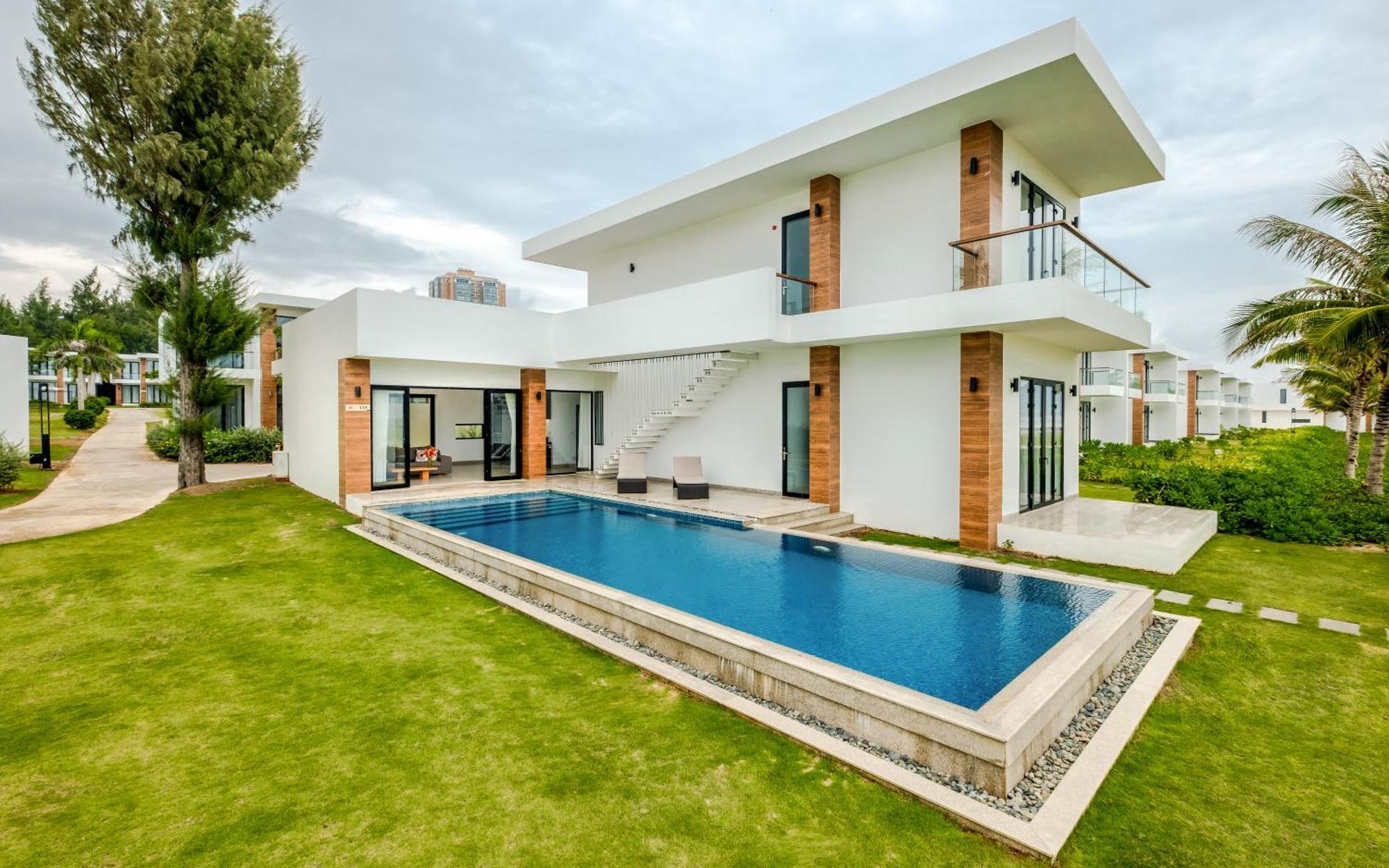 Biet Thu Mat Tien Bien Saint Simeon Resort Vung Tau Exteriör bild