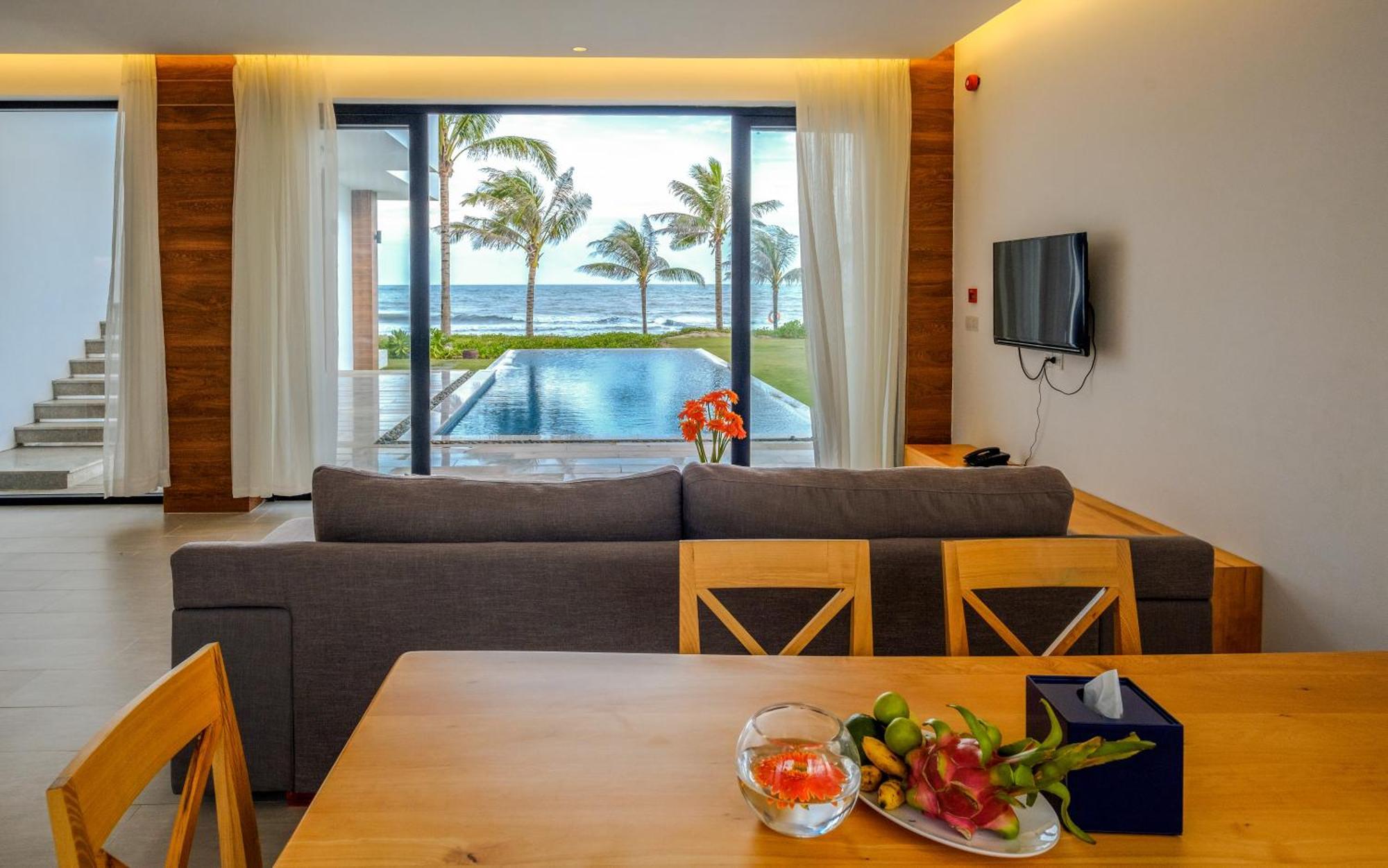Biet Thu Mat Tien Bien Saint Simeon Resort Vung Tau Exteriör bild