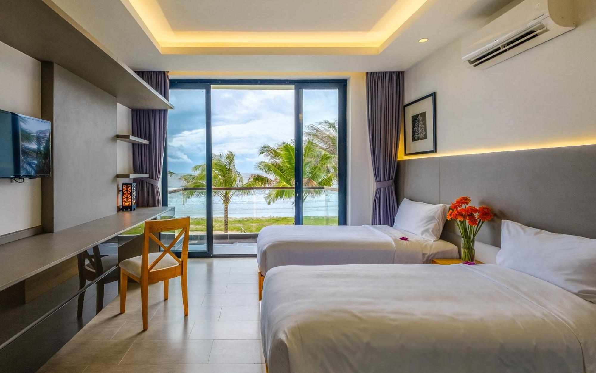 Biet Thu Mat Tien Bien Saint Simeon Resort Vung Tau Exteriör bild